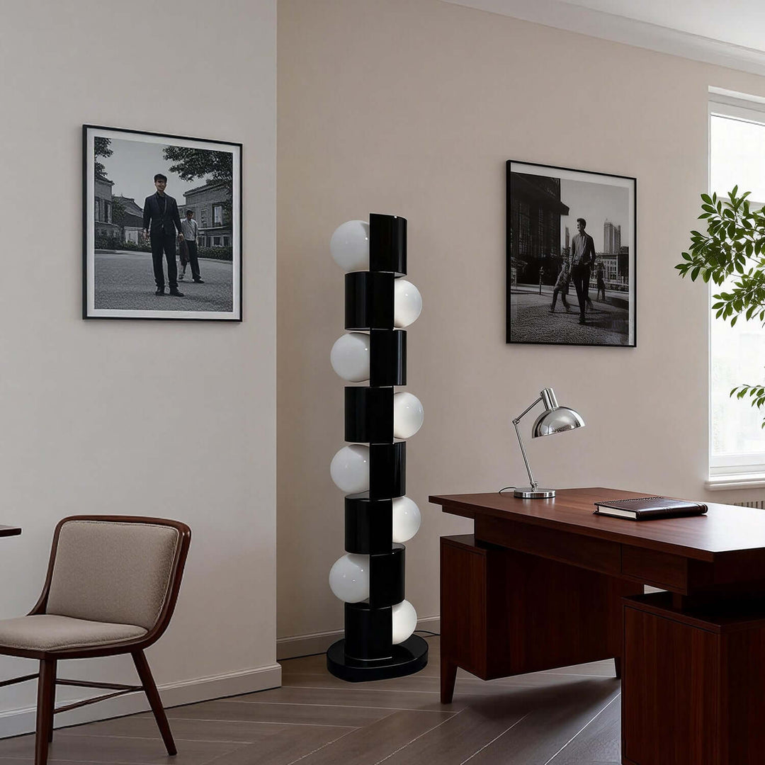 Qevin Floor Lamp – Retro Creative Artistic Floor Lamp