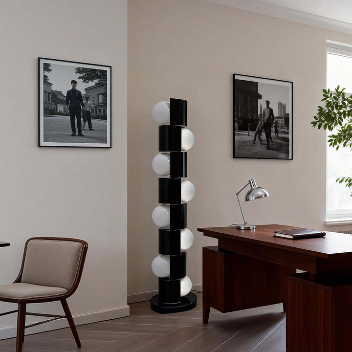 Qevin Floor Lamp – Retro Creative Artistic Floor Lamp