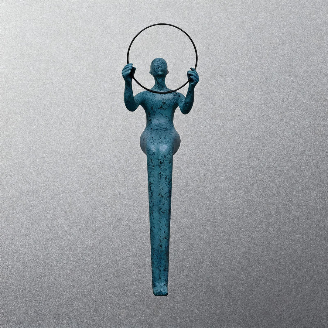 Qireva Decorative Sculpture – Living Room Art Sculpture