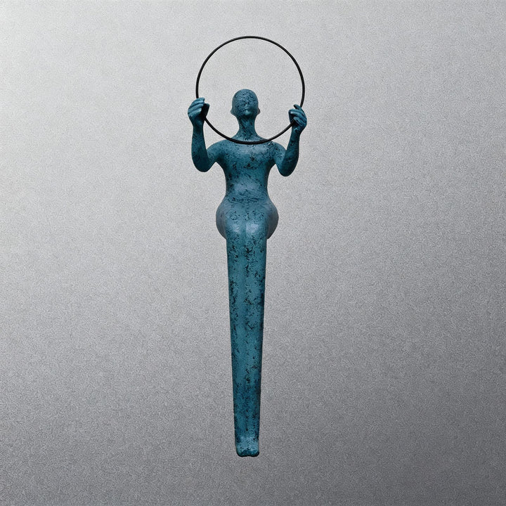 Qireva Decorative Sculpture – Living Room Art Sculpture