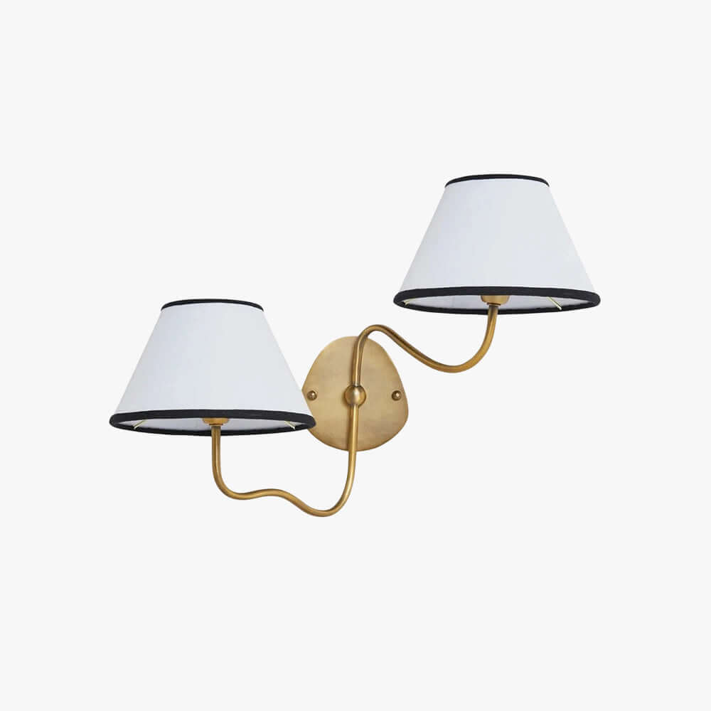 Quenira Wall Lamp – Modern American Minimalist Fabric