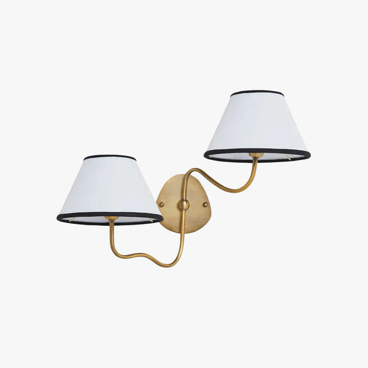 Quenira Wall Lamp – Modern American Minimalist Fabric