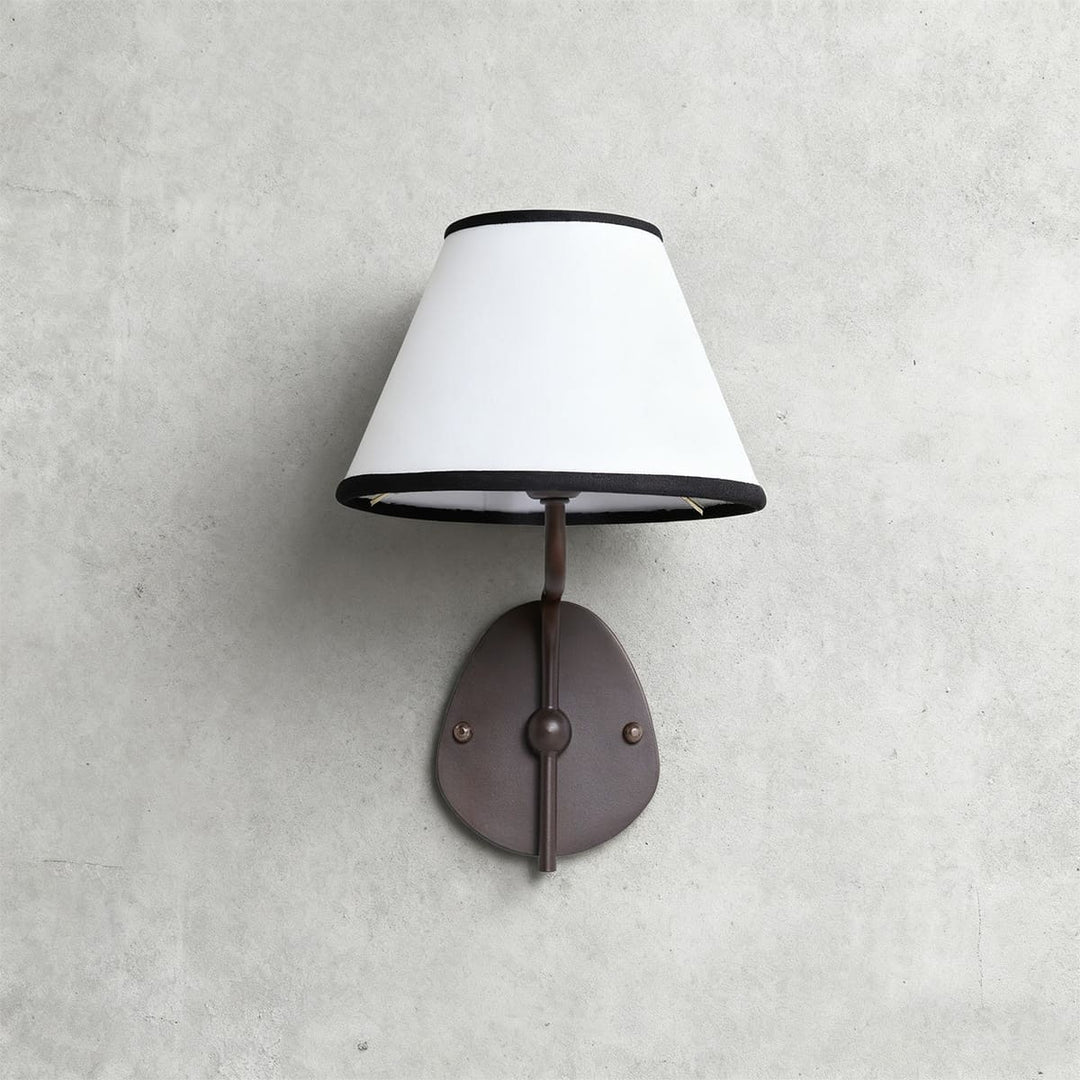 Quenira Wall Lamp – Modern American Minimalist Fabric