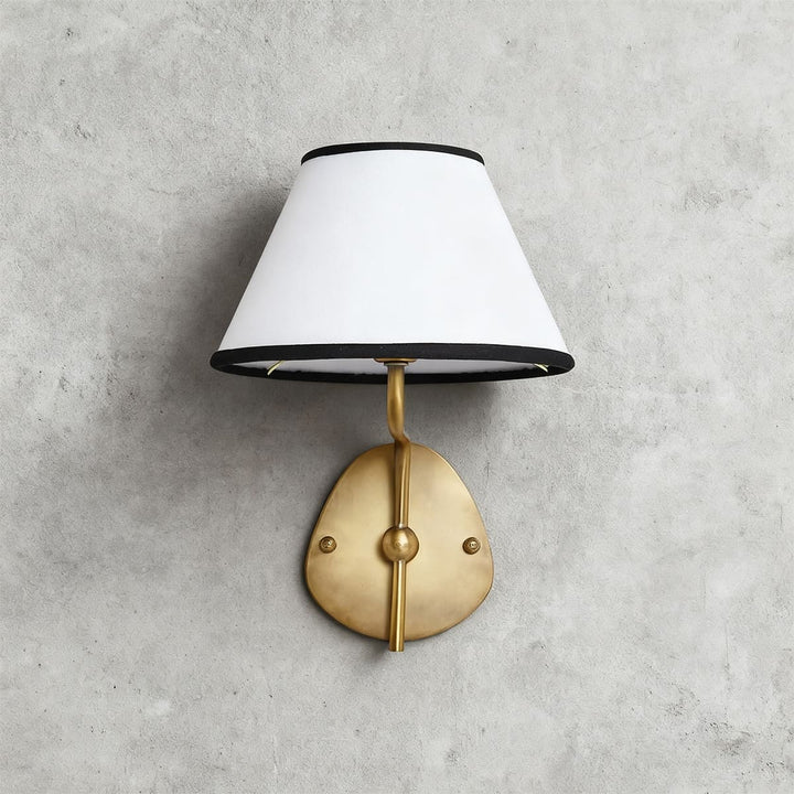 Quenira Wall Lamp – Modern American Minimalist Fabric