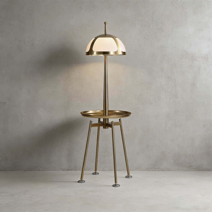 Qunaro Floor Lamp – Nordic Luxury Tray Floor Lamp