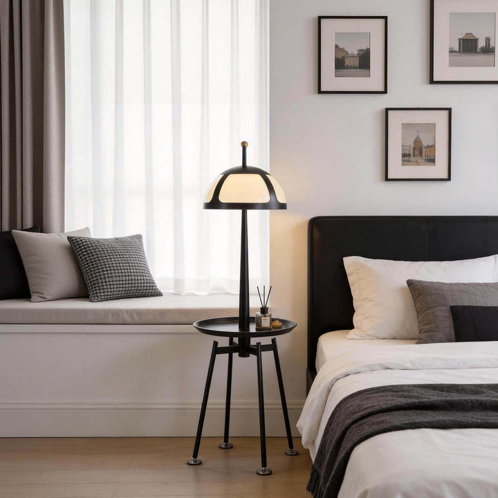 Qunaro Floor Lamp – Nordic Luxury Tray Floor Lamp