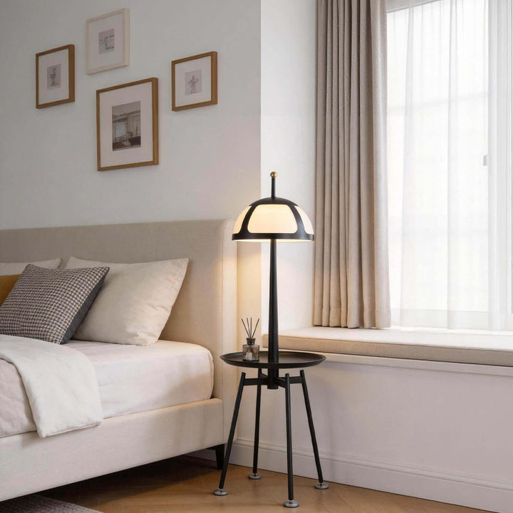 Qunaro Floor Lamp – Nordic Luxury Tray Floor Lamp