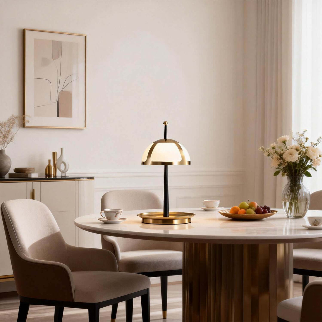 Qunaro Table Lamp – Modern Light Luxury Entryway Lamp