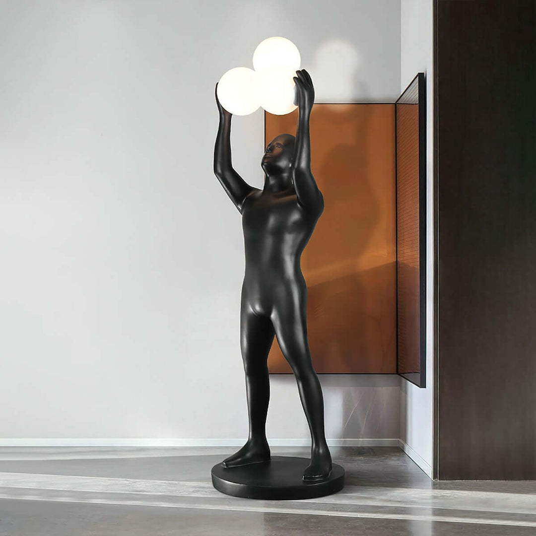 Qureal Sculpture Floor Lamp – Nordic Creative Abstract Art Light
