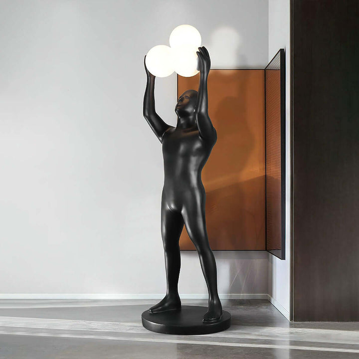 Qureal Sculpture Floor Lamp – Nordic Creative Abstract Art Light