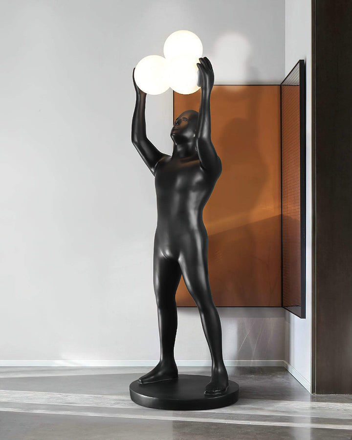 Qureal Sculpture Floor Lamp – Nordic Creative Abstract Art Light