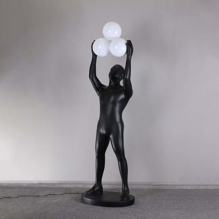 Qureal Sculpture Floor Lamp – Nordic Creative Abstract Art Light