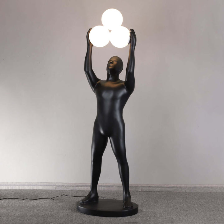 Qureal Sculpture Floor Lamp – Nordic Creative Abstract Art Light