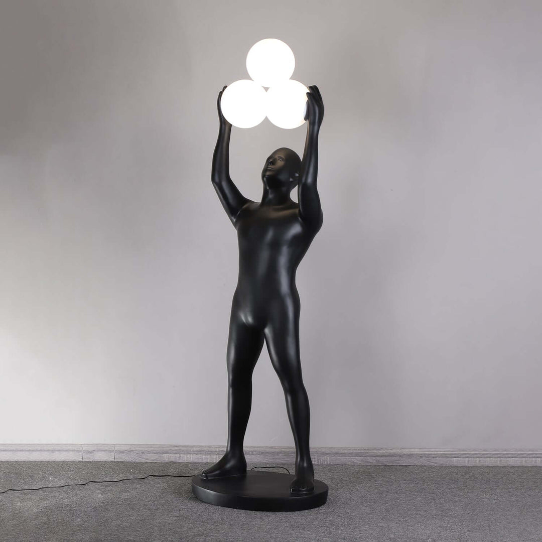 Qureal Sculpture Floor Lamp – Nordic Creative Abstract Art Light