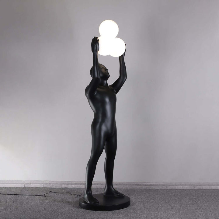 Qureal Sculpture Floor Lamp – Nordic Creative Abstract Art Light