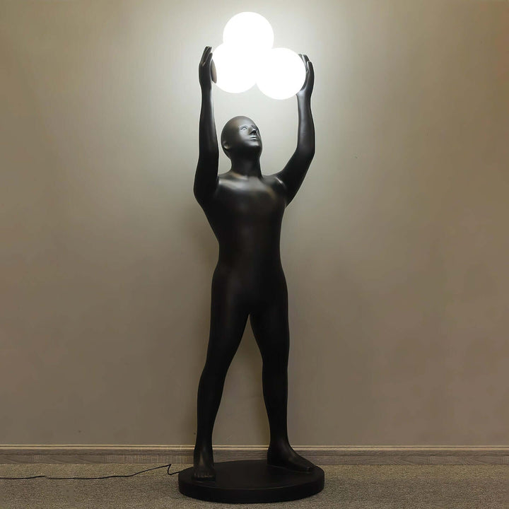 Qureal Sculpture Floor Lamp – Nordic Creative Abstract Art Light