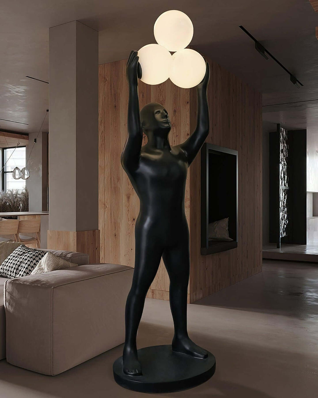 Qureal Sculpture Floor Lamp – Nordic Creative Abstract Art Light