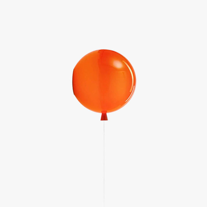Qwerv Wall Light - Glass Art Deco Balloon for Kids' Room