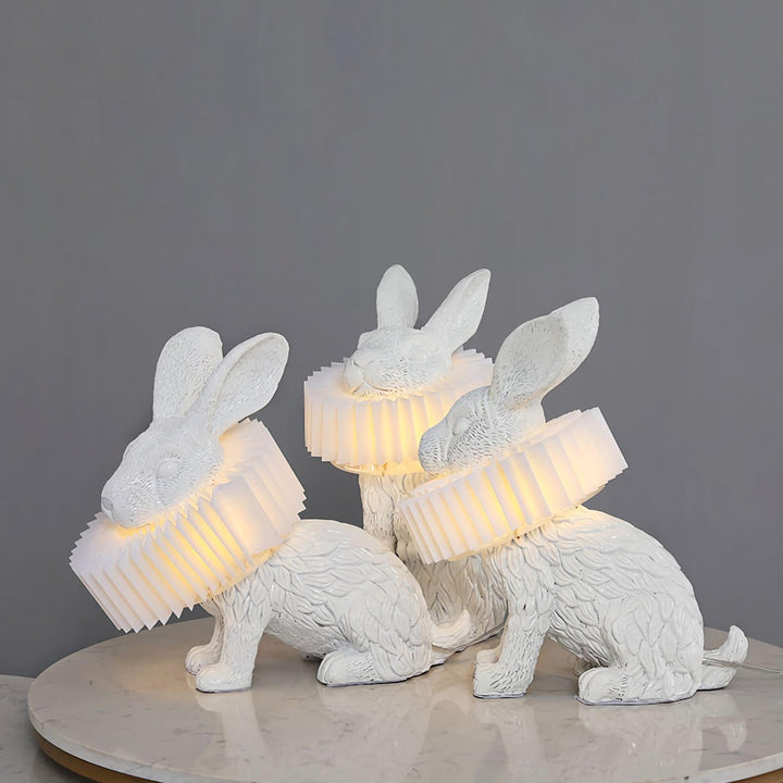 Rabbit White Resin Table Lamp | Vinlighting | Vinlighting | Vinlighting