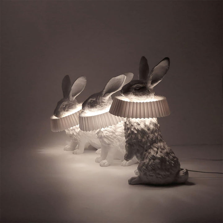 Rabbit White Resin Table Lamp | Vinlighting | Vinlighting | Vinlighting