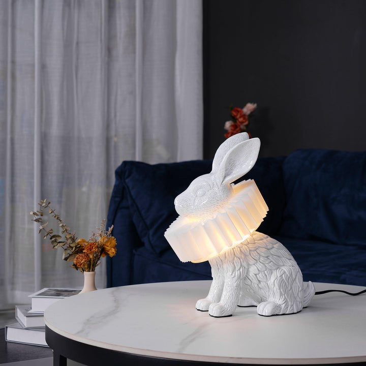 Rabbit White Resin Table Lamp | Vinlighting | Vinlighting | Vinlighting