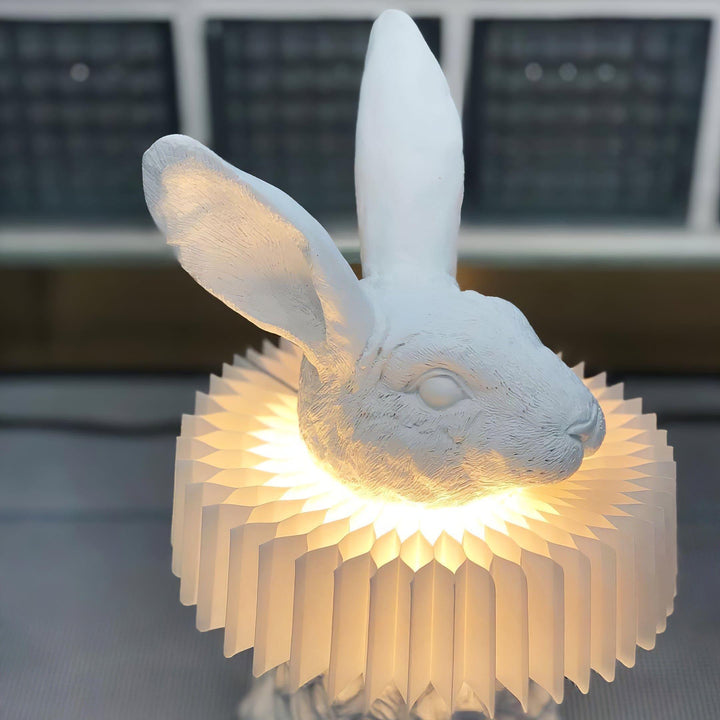 Rabbit White Resin Table Lamp | Vinlighting | Vinlighting | Vinlighting