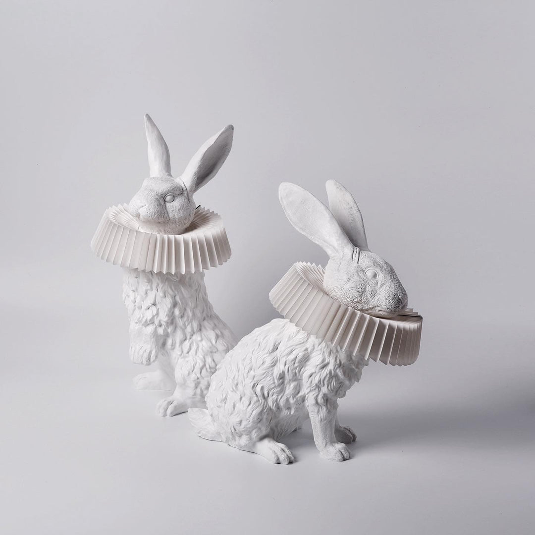 Rabbit White Resin Table Lamp | Vinlighting | Vinlighting | Vinlighting
