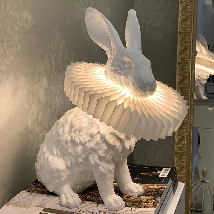 Rabbit White Resin Table Lamp | Vinlighting | Vinlighting | Vinlighting