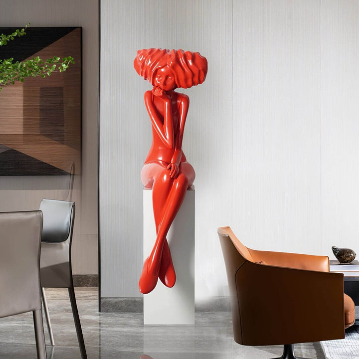 Ralima Decorative Art Sculpture – Modern Living Room Accent Piece