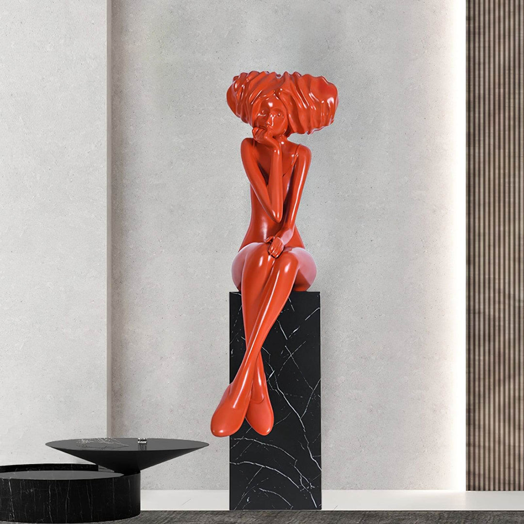 Ralima Decorative Art Sculpture – Modern Living Room Accent Piece