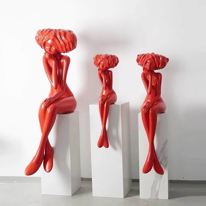 Ralima Decorative Art Sculpture – Modern Living Room Accent Piece