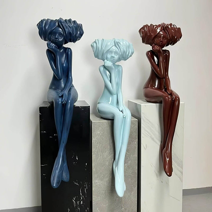 Ralima Decorative Art Sculpture – Modern Living Room Accent Piece