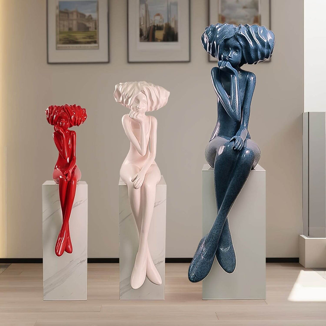 Ralima Decorative Art Sculpture – Modern Living Room Accent Piece