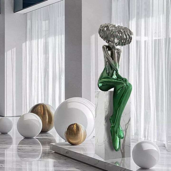 Ralima Decorative Art Sculpture – Modern Living Room Accent Piece