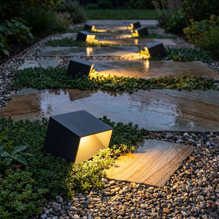 Ralumi Outdoor Light - Cube Garden Decorative Outdoor Light