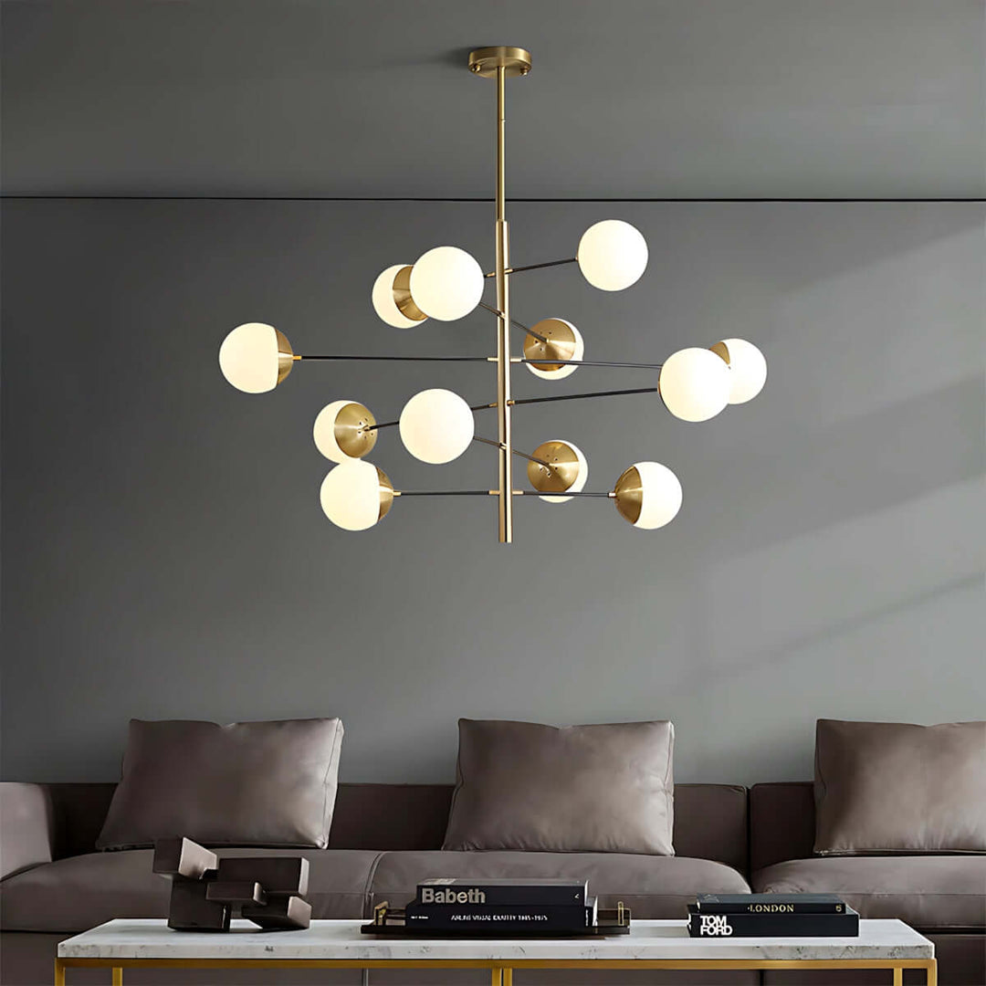 Ravik Chandelier – Elegant Japanese Minimalist Design