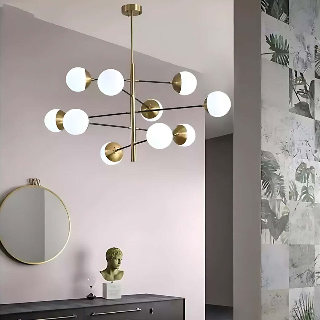Ravik Chandelier – Elegant Japanese Minimalist Design