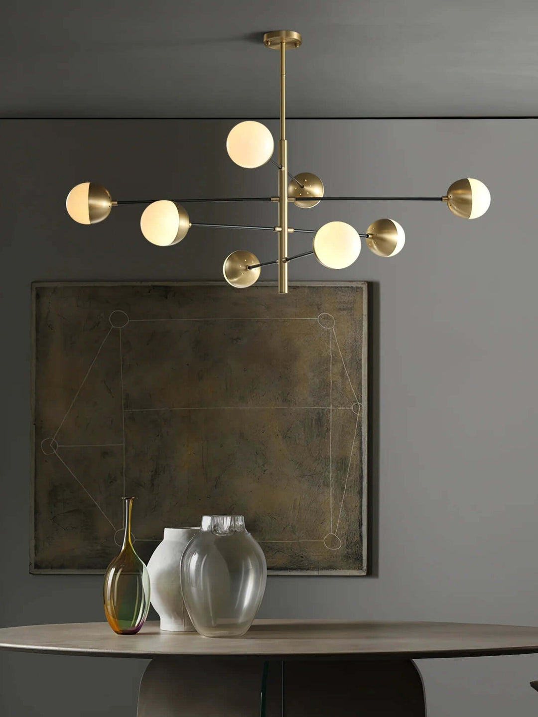 Ravik Chandelier – Elegant Japanese Minimalist Design