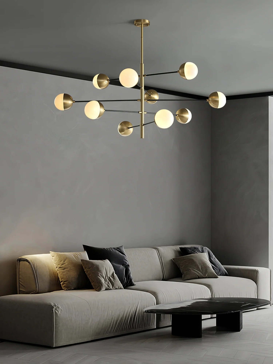 Ravik Chandelier – Elegant Japanese Minimalist Design