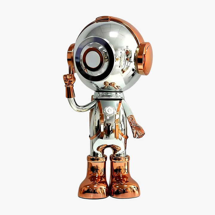 Ravino Art Deco Floor Lamp – Astronaut Sculpture for Living Room