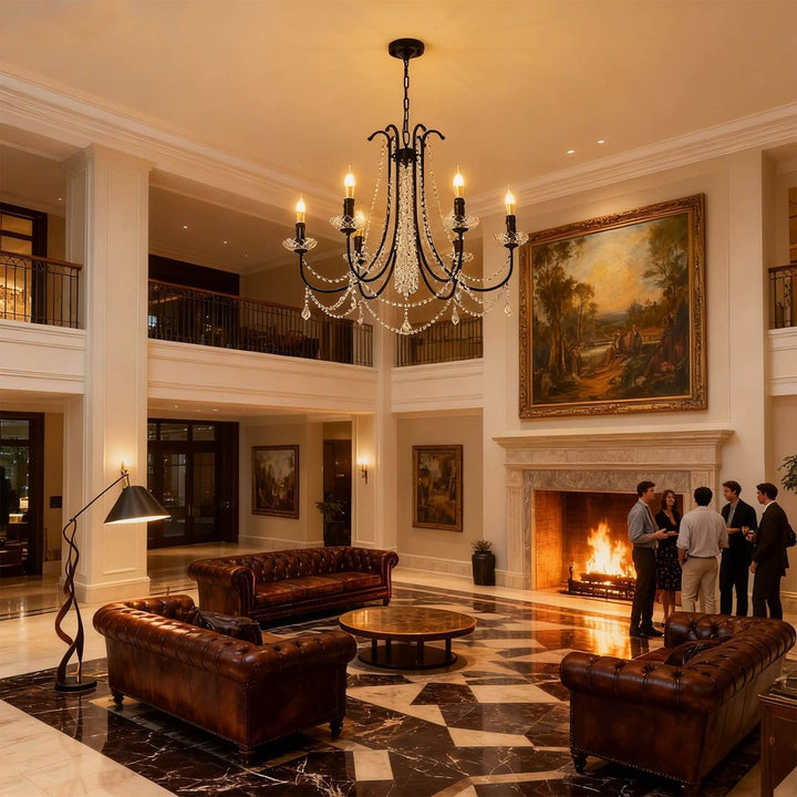 Ravoni Crystal Chandelier