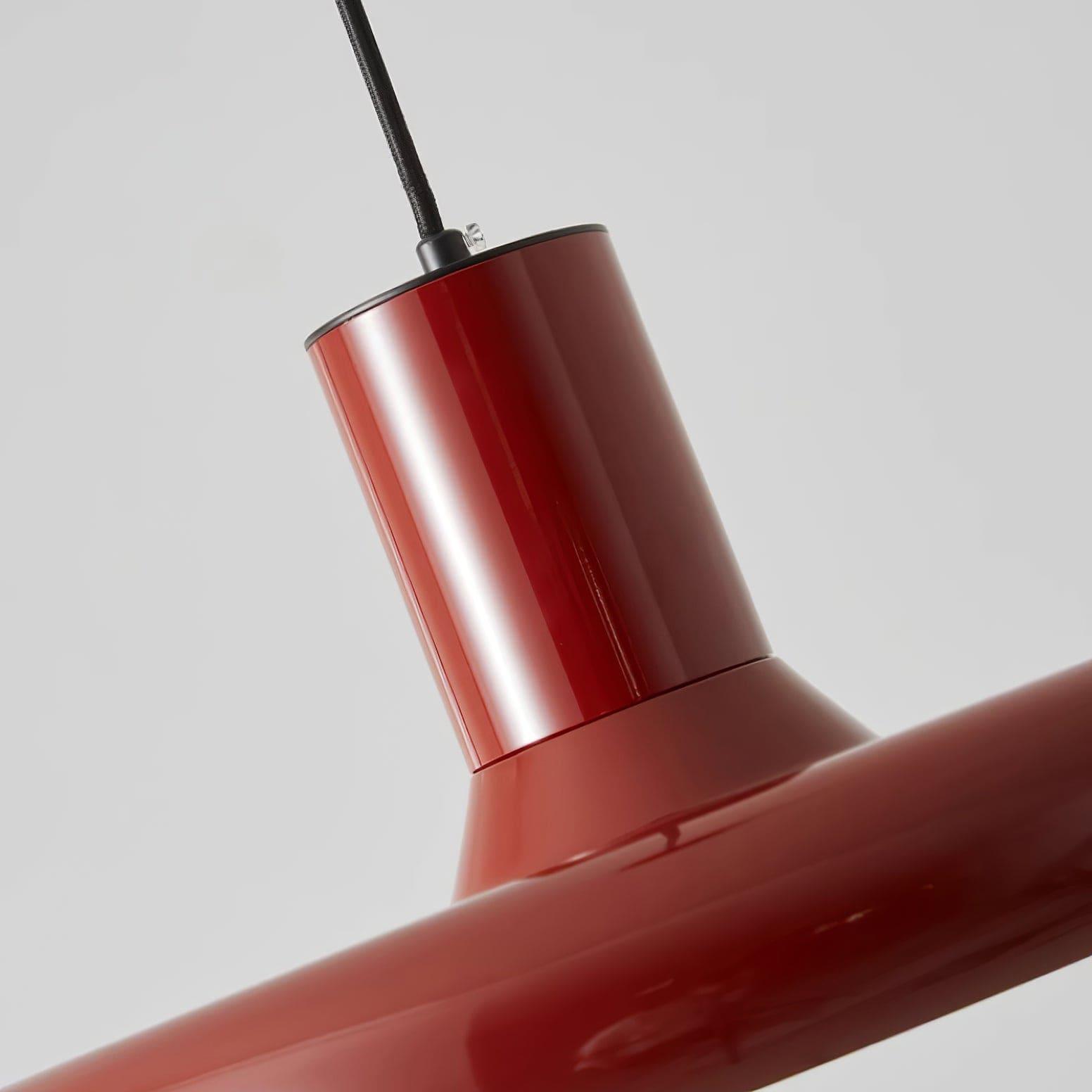 Red Frisbee Pendant Lamp - Vinlighting