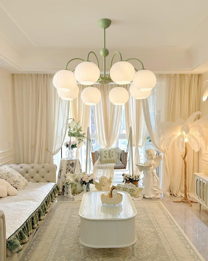 Renee Chandelier | Modern Elegant Lighting with Soothing Hues | Vinlighting | Vinlighting