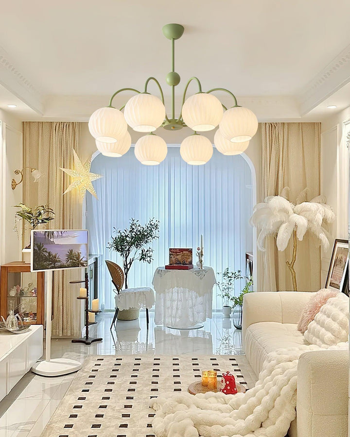 Renee Chandelier | Modern Elegant Lighting with Soothing Hues | Vinlighting | Vinlighting