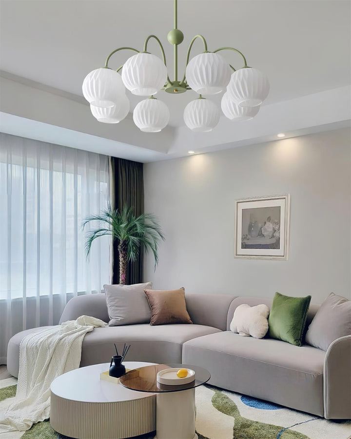 Renee Chandelier | Modern Elegant Lighting with Soothing Hues | Vinlighting | Vinlighting