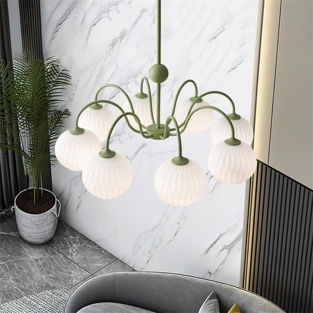 Renee Chandelier | Modern Elegant Lighting with Soothing Hues | Vinlighting | Vinlighting