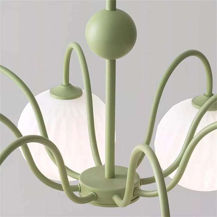 Renee Chandelier | Modern Elegant Lighting with Soothing Hues | Vinlighting | Vinlighting