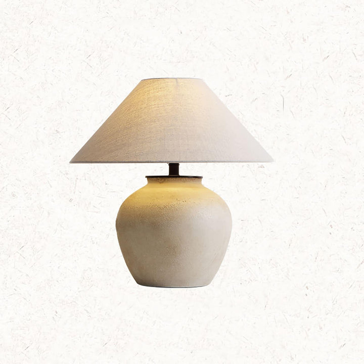 Retro Ceramic Jar Table Lamp For Living Room - Vinlighting | Vinlighting | Vinlighting