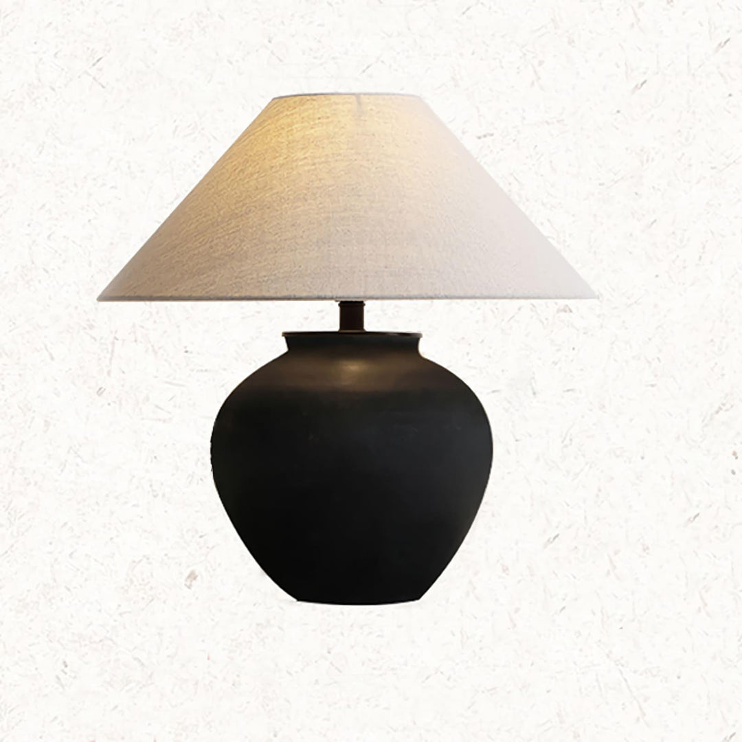 Retro Ceramic Jar Table Lamp For Living Room - Vinlighting | Vinlighting | Vinlighting