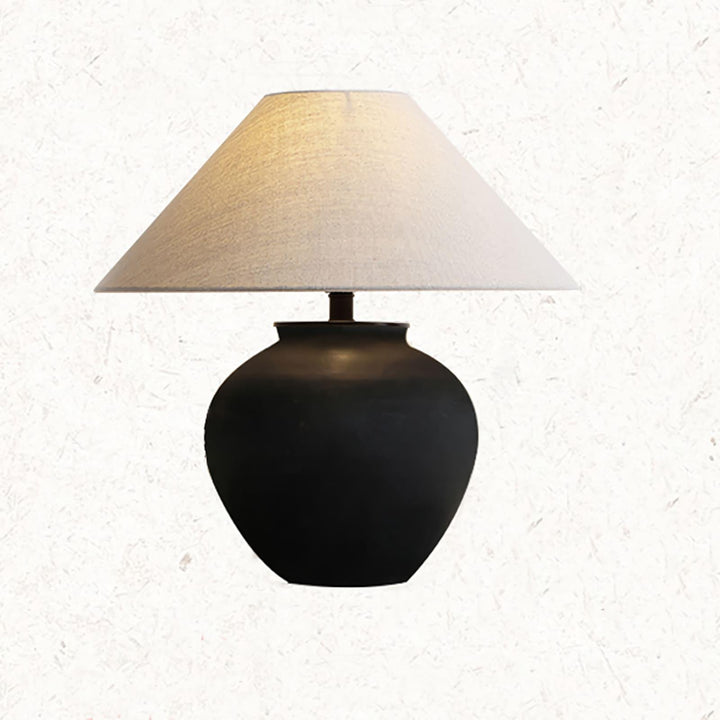 Retro Ceramic Jar Table Lamp For Living Room - Vinlighting | Vinlighting | Vinlighting